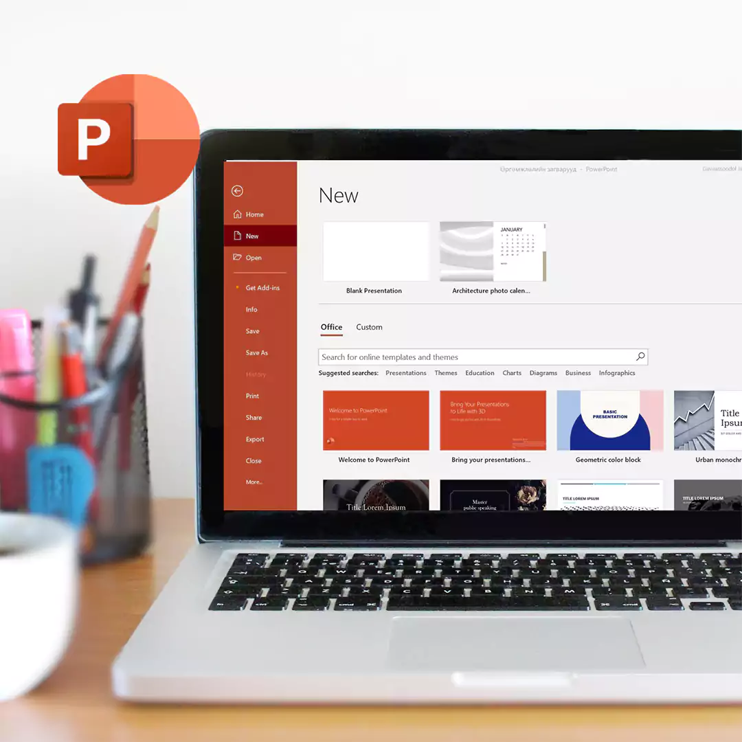 PowerPoint 2019 master course